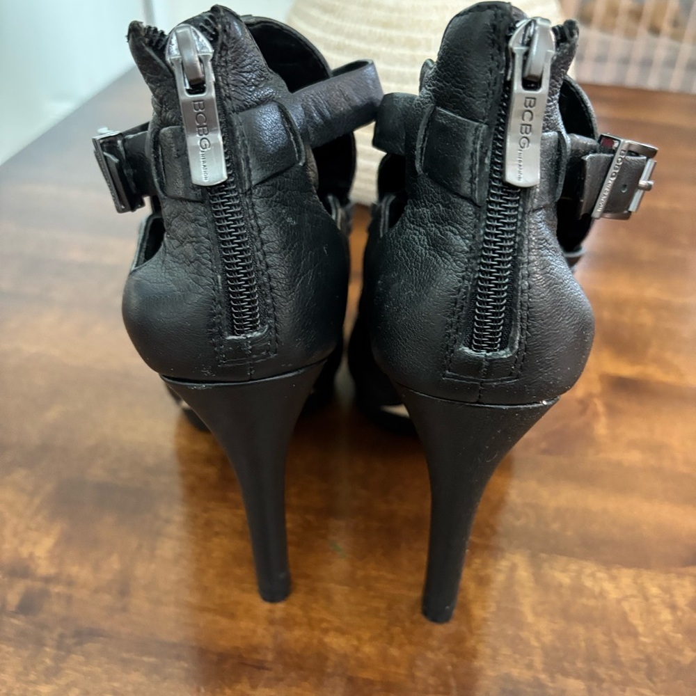 BCBGeneration Leather Heels - Picture 6 of 8
